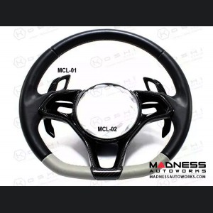 McLaren MP4-12C Carbon Fiber Steering Wheel Trim - Carbon Fiber (2012-2015)